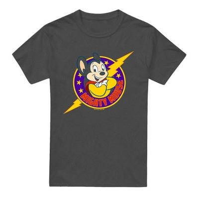 Mighty Mouse Unisex Adult Mighty Hero T-Shirt
