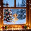 Lightweight Xmas Tree Decorations Christmas Angel Hanging Ornaments, Cute Plush Doll Pendant, Decorative Durable Fabric Keepsakes Ornaments