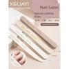 Set for Opening a Nail Salon: a New Nail Experience That Includes Nail Removal, Polishing, Shaping, and Buffing. Convenient and Quick Nail File Set