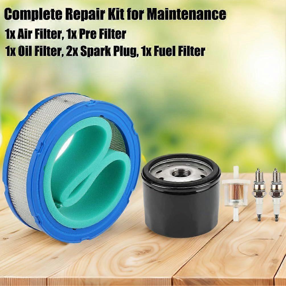 394018 GT235 LT166 Air Filter for BS 394018S 272490S 392642 271271 272490 Vanguard V-Twin 12.5-21 HP Engine John Deer-e GT235E LTR155 LTR166 LT170 LX2