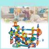 Blocks Magnetic Building Toy For Children With Scene Track Scene Supplies Design