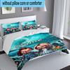 Custom Name 3PCS Chucky Bedding Set Including 1pc Duvet Cover And 2pcs Pillowcases for Bedroom, Dormitory Gift Home Decor