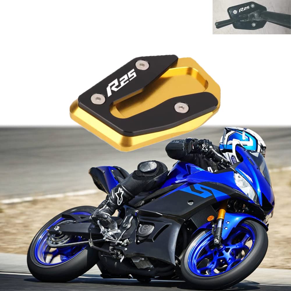 Pro R25 2021 2022 r25 2021 2022 Motocyklový stojánek Motocyklový boční držák Podložka motocyklového bočního držáku