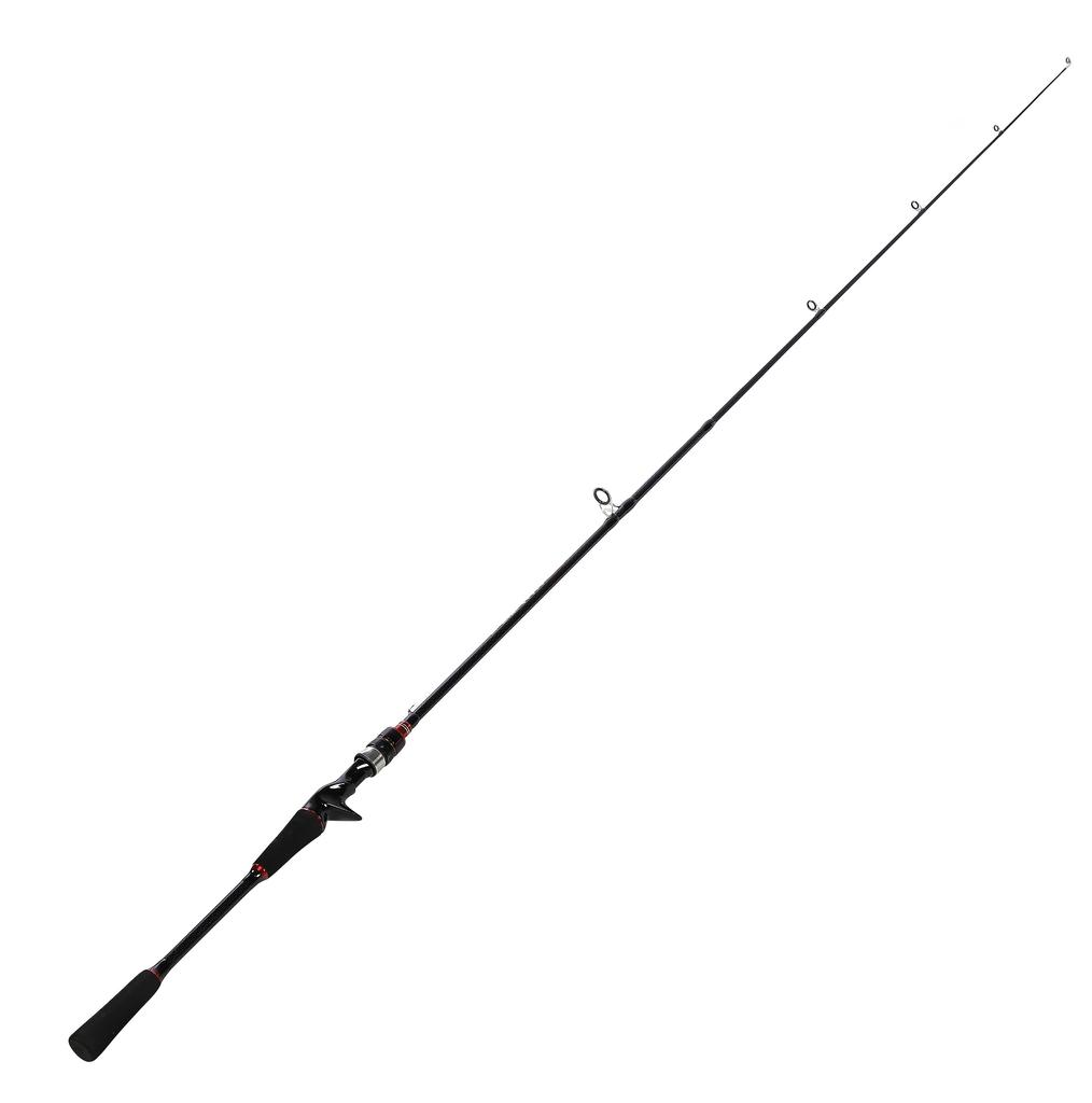VILTAGE Baitcasting Lure Rod / Approx. 180cm (6ft) / 2-Piece Rod / For Black Bass, Shore Jigging, Sea Bass, and Chinning / Medium / Multi-Purpose Rod