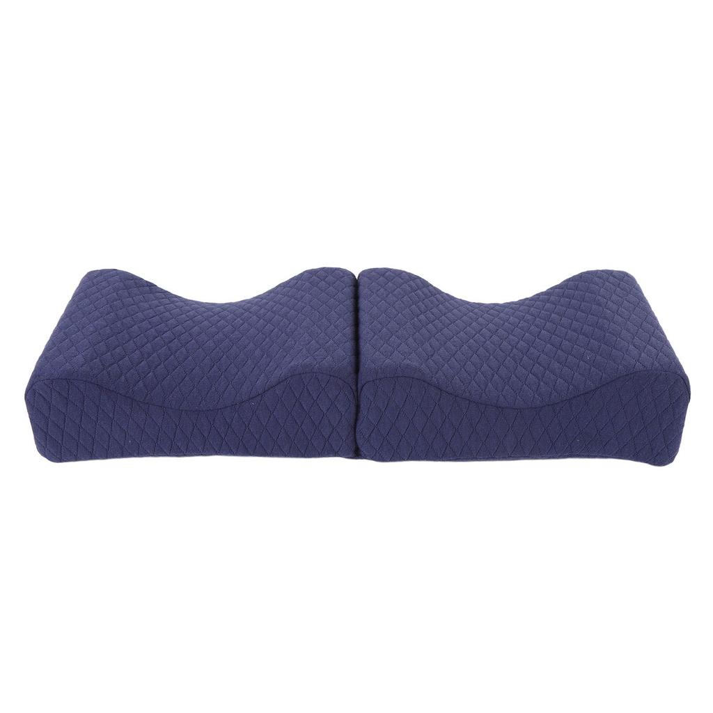 Memory Foam Knee Pillow for Side Sleepers Soft Ergonomic Elevation Cushion Curved Between Leg Pillow
