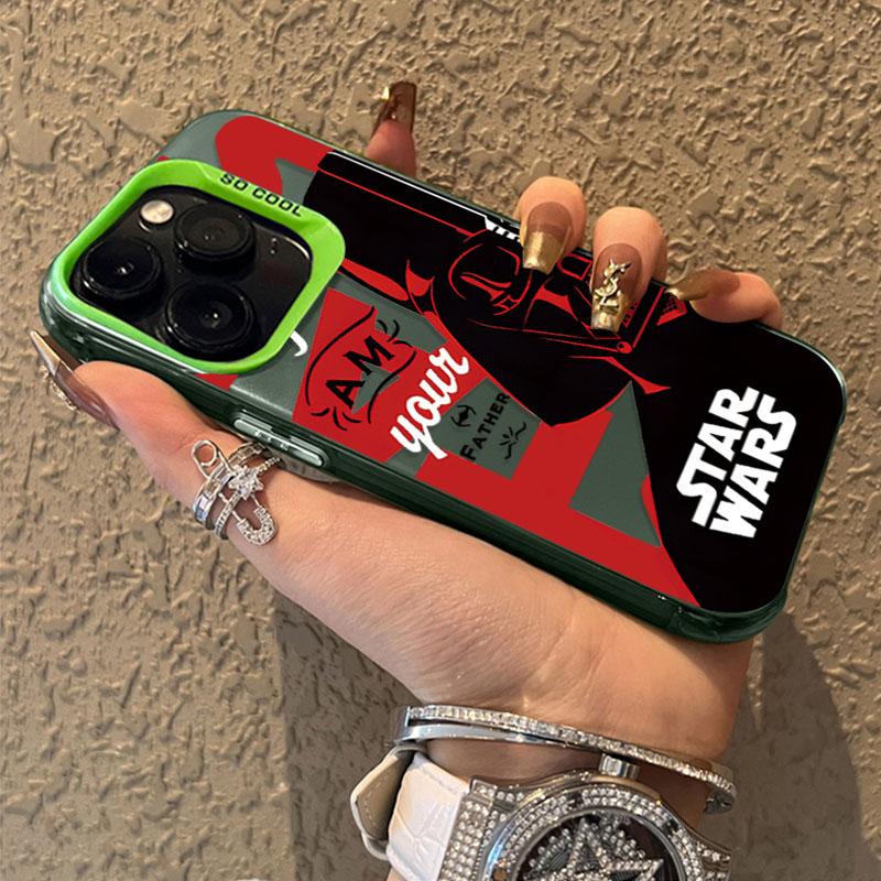 Stars W-Wars Darth Vader PC Case for Xiaomi POCO X6 X5 X3 NFC F3 F4 GT F5 F6 M6 Pro 4G M5S C65 Mi 13T 12T 14 13 12 11 Lite 5G NE