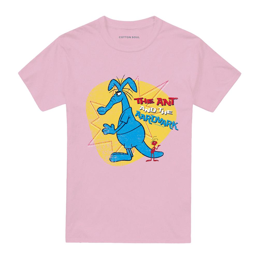 Pink Panther Unisex Adult The Ant & the Aardvark T-Shirt