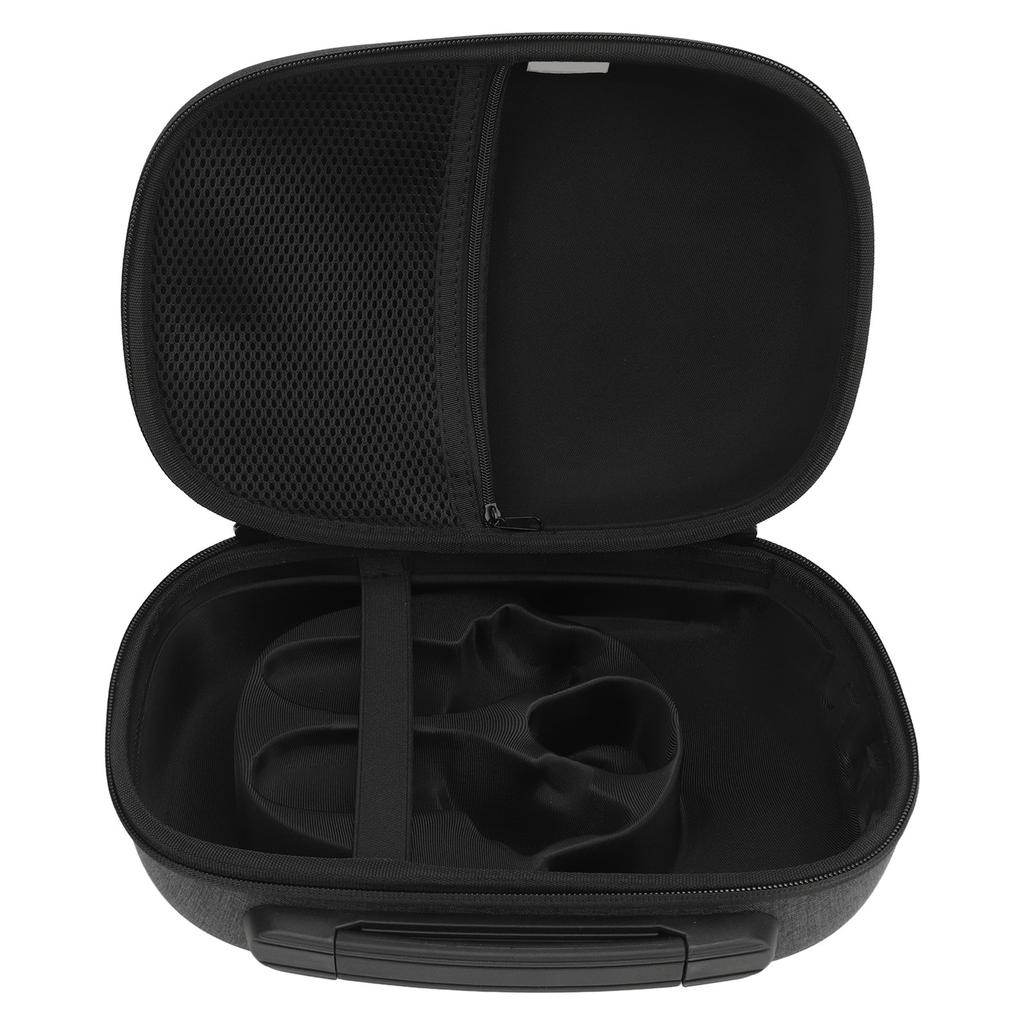 VR Headset Carrying Case Large Capacity Hard Shell Shock Absorbing Pressure Resistant VR Accessory Storage Bag for Meta