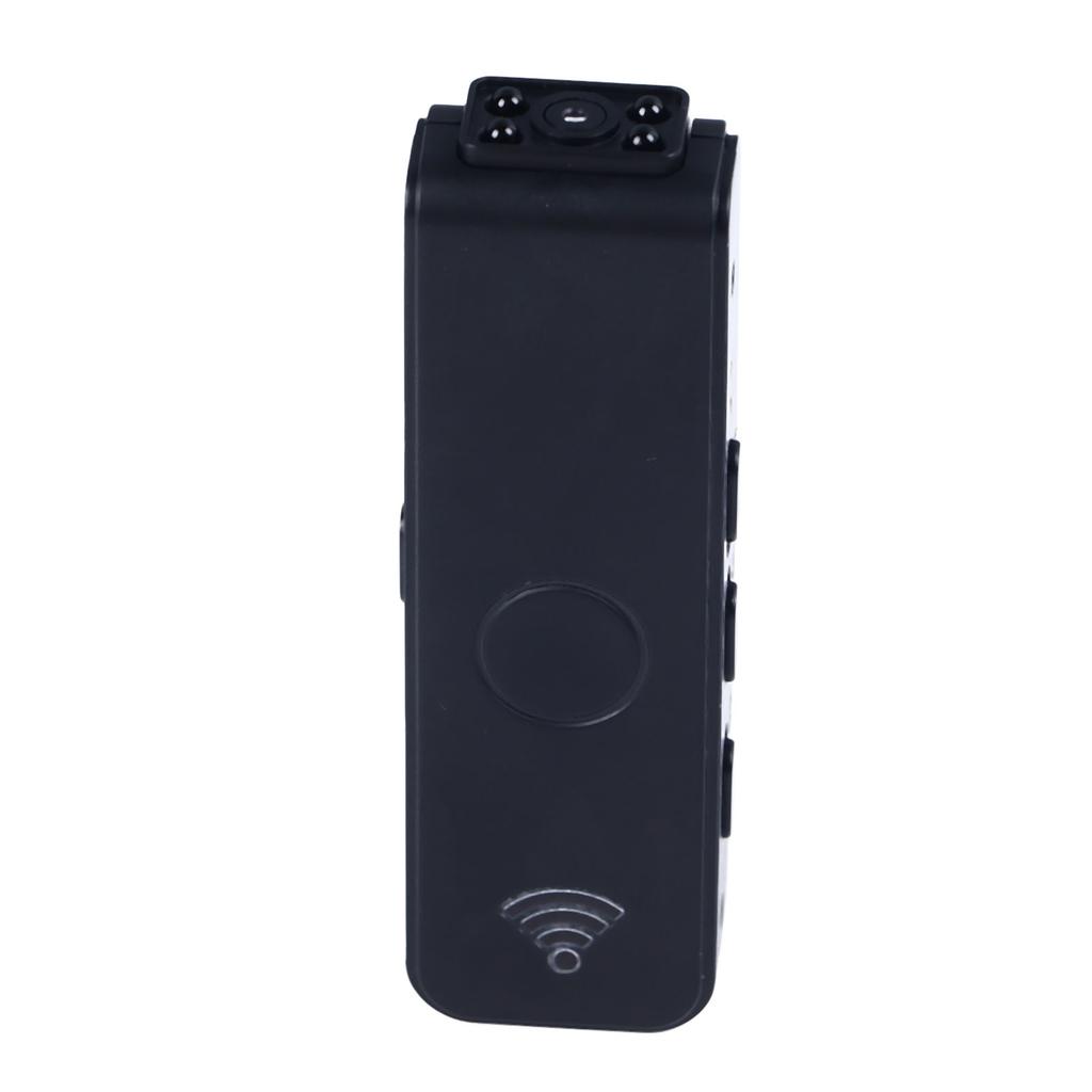 Caméra portable WiFi HD Vision nocturne Sans fil portable Clip arrière Enregistreur audio vidéo pour la loi