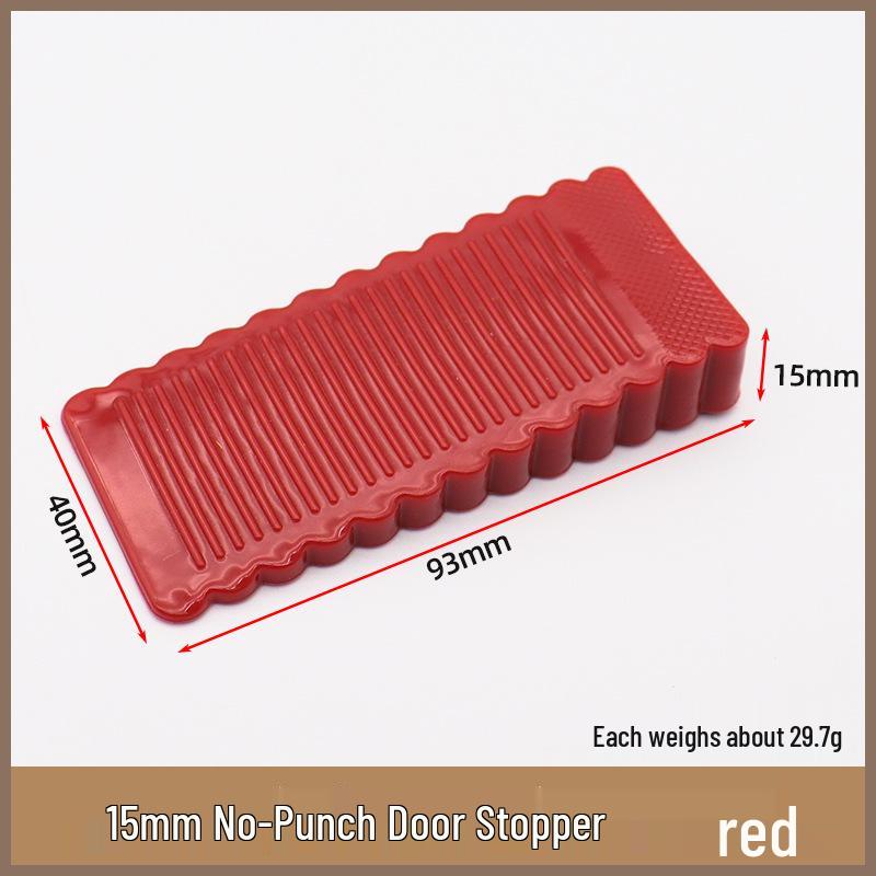 Non-Slip Anti-Collision Door Wedge: No-Punch, Anti-Pinch Safety Door Stopper for Home