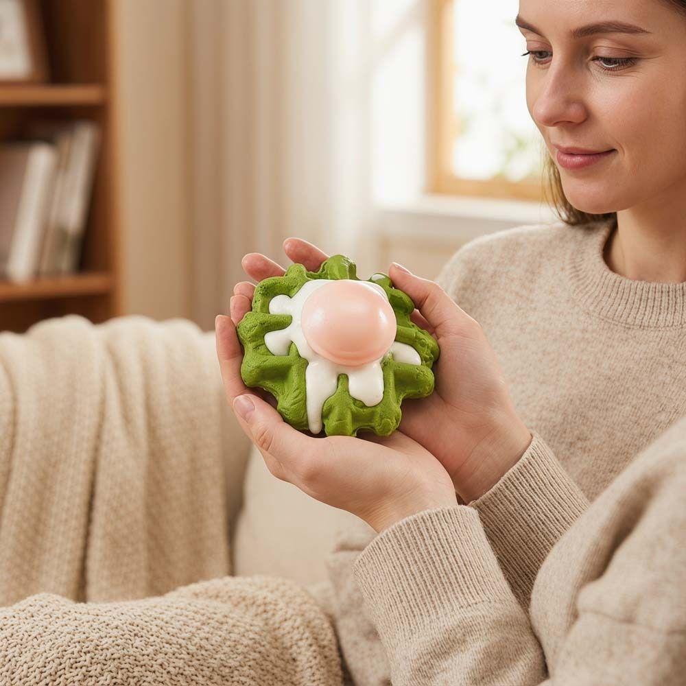 Hand Relax Simulation Bread Squeeze Toy Food Shape Sensory Fidget Toy Kids Adults