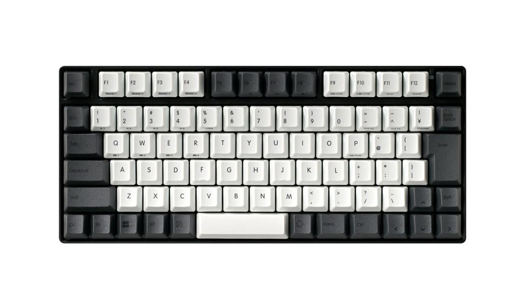 REALFORCE RC1 Keyboard Compatible Keycap 57 Super Japanese M1351J Set, Keys, White, Layout, Kana-less, Dye-Sublimation Printing, PBT,