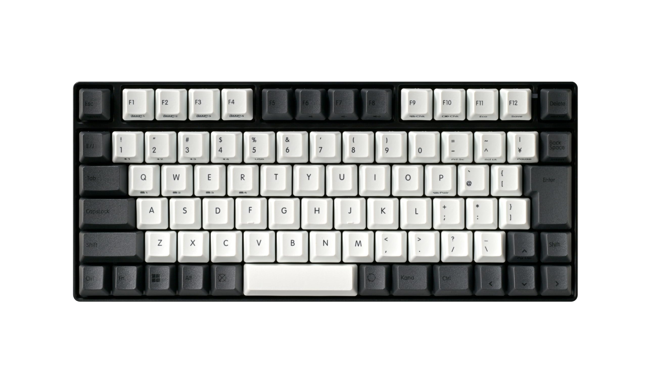 

REALFORCE RC1 Keyboard Compatible Keycap Set, 57 Keys, Super White, Japanese Layout, Kana-less, Dye-Sublimation Printing, PBT, M1351J