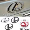 10-16cm Pasted Front Grille Rear Trunk Badge Replacement Sticker for Lexus GS GX IS LS LX NX RX RX300 Ct200 IS250 ES ES200 IS300
