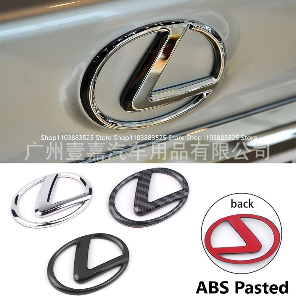 10-16cm Pasted Front Grille Rear Trunk Badge Replacement Sticker for Lexus GS GX IS LS LX NX RX RX300 Ct200 IS250 ES ES200 IS300