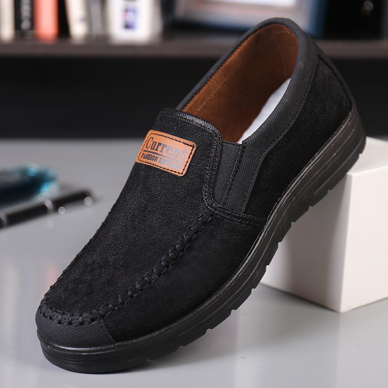 

Весенние новые старые пекинские тканевые туфли маленького размера 36 мужские износостойкие и нескользящие полиуретановые большого размера 50 мужские тканевые туфли 36