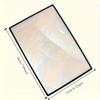 1pc Ultra-Thin HD Magnifying Bookmark - Transparent PVC Full Page Lens for Easy Reading, Optical Grade Clear and Undistorted Text, Perfect for Seniors