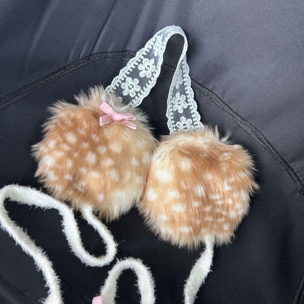 Plush Material Cold Proof Earmuffs Soft Ear Cap Windproof Earmuffs Plush Earmuffs Cold Weather