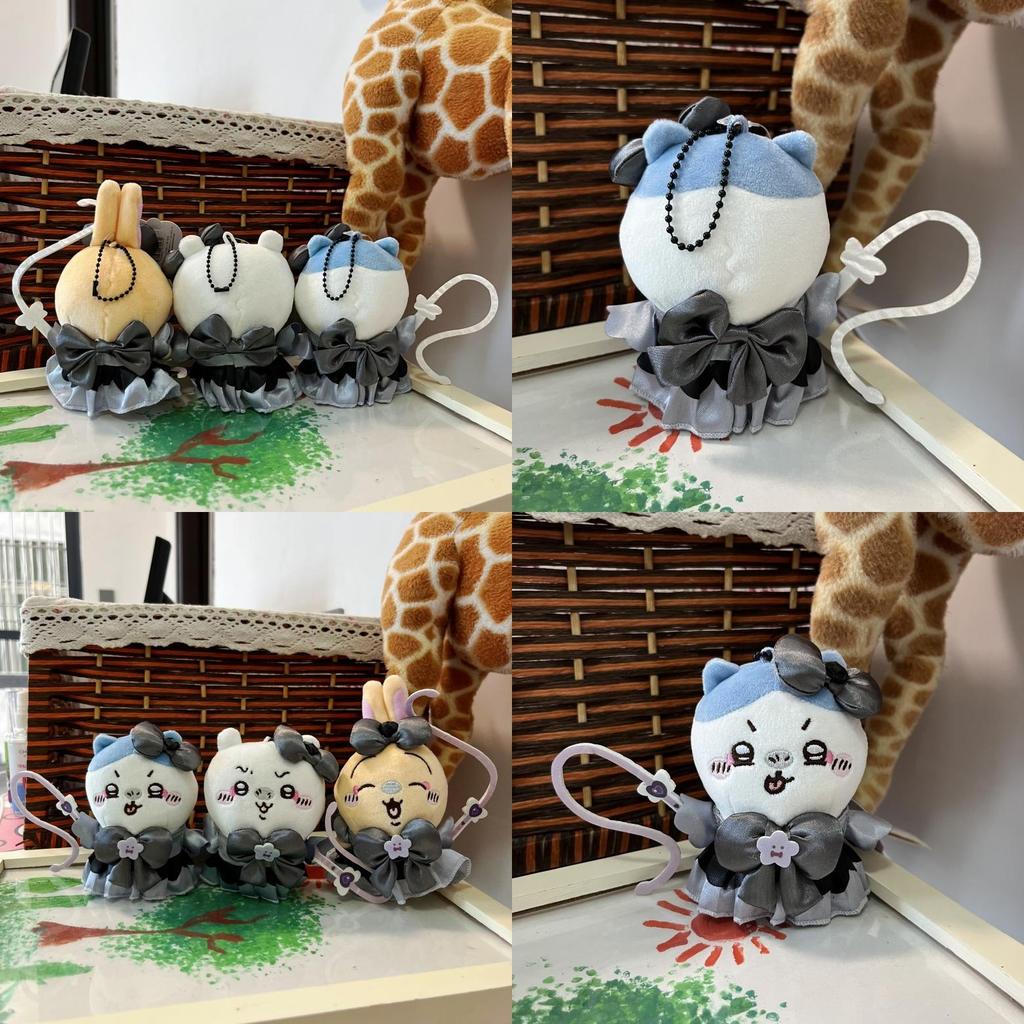 Chiikawa Black Magic Girl Plush Keychain With Soft Pp Cotton For Kids And Collectors