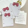 10Pcs Bow Tie False Nails Display Cards Cartoon New Style False Nail Tips Portable Nail Photography Props Manicure Showing Tools