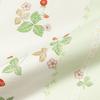 Nishikawa Wedgwood Down Half Blanket, 150x100cm, Washable, 50% White Duck Down, Wild Strawberry Pattern, Soft, Made In Japan, Green, AA77600003