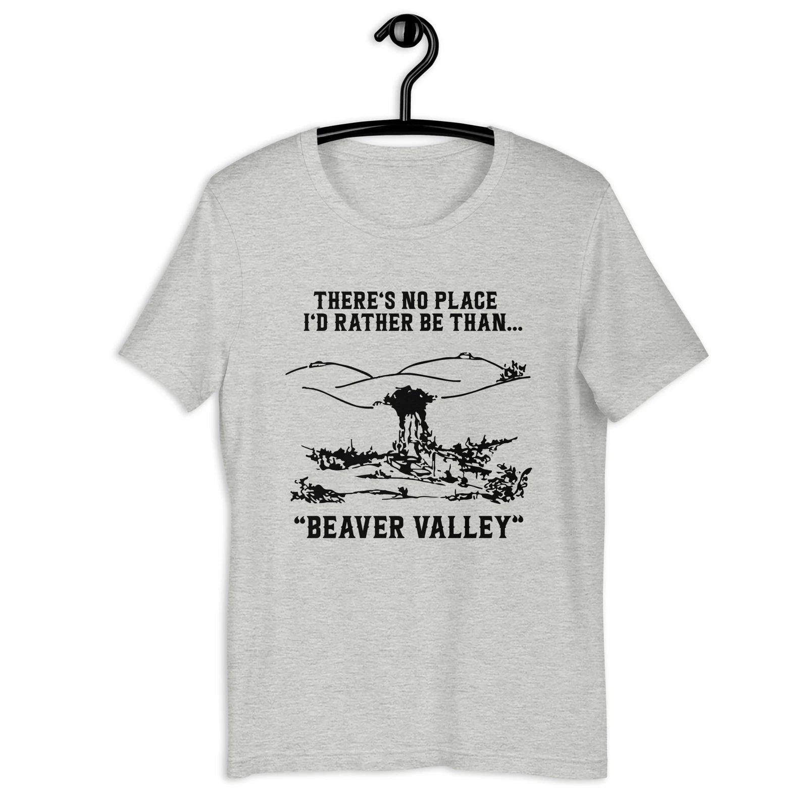 Funny Beaver Valley-Inspired Hilarious Logo Tee Unisex S-5XL 4XL