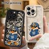 Phone Case: 2D Flat Design Suitable for iPhone 18 17 16 15 14 13 Pro Protective Case, Unisex, Cool Little Duck, Christmas and Halloween Gift