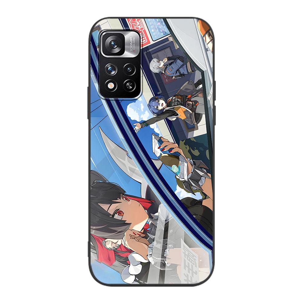 Koleda Belobog Zenless Zone Zero Case for Xiaomi Redmi 10 10C 9C 9A 9i 9 Prime 9T 12 12C 10A K40 Pro Black Soft TPU Phone Cover