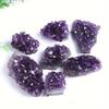1pc Amethyst Ore Stone Irregular Loose Gemstone Holiday Gift Home Decoration