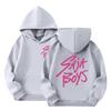 Women's Hooded Gradient Printed Long Sleeved Sweatshirt Loose Women's Sweatshirt  Sweatshirt