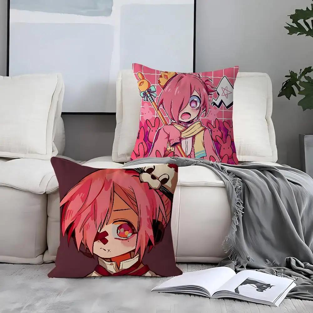 Anime M-mitsuba Pillow Cover For Bedroom Room And Living Room Sofa Decorative Cushion Cover