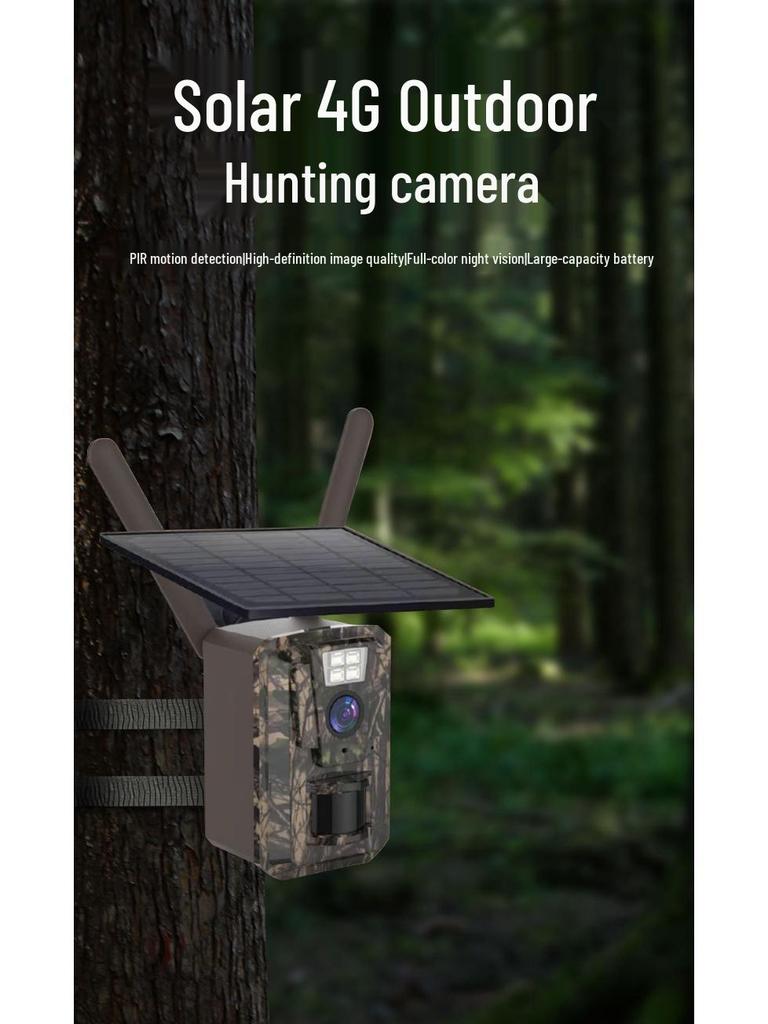 OKAM Pro 4G Solar-Powered HD Infrared Night Vision Hunting Camera