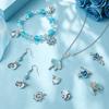 39Pcs 13 Styles Alloy Resin Pendants Mixed Shapes Charm Platinum Mixed Color 15~31x15~23.5x4~10mm Hole: 1.2~5mm 3pcs/style