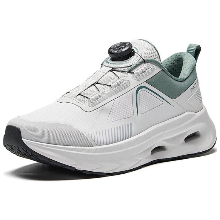 Anta Tkanina Shenxing 9 Pro Wygodne Wszechstronne Trwałe Lekkie Treningowe Buty Niskoprofilowe Męskie sneakers Szary Zielony 112447711-3