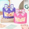 5 Pcs Candy Snack Packaging Bag Cute Bow Creative Party Favor Gift Bags Food Grade Self-Lock Zipper Sealed Bag Kid Birthday Gift