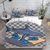 3D Ai Italian Brainrot Tung Tung Sahur Bedding Set Single Twin Full Queen King Size Bed Set Kids Bedroom Duvetcover Set