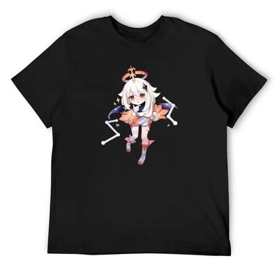 Genshin Impact - Paimon T-Shirt Valentines Clothes Man T Shirt Graphic Shirts Plus Sizes Luxury Clothes Men