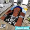 1PC Custom Name King Tattoo Art Carpet Game Rug Area Rug Suitable for Kitchens, Homes, Offices, Living Rooms,Home Decor,Birthday Gift