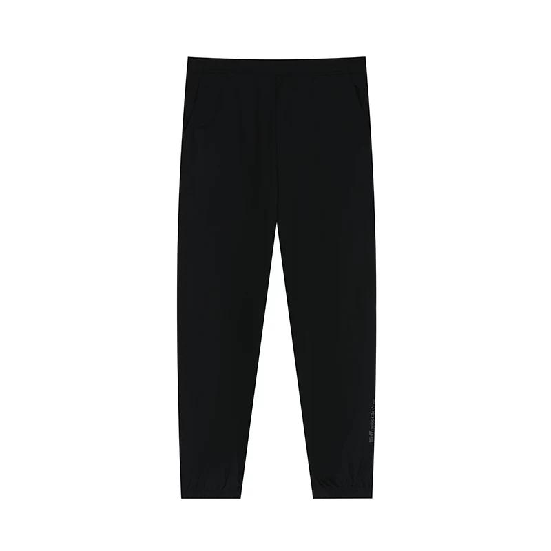 361 Degrees Women s Sports Pants 2026 Summer New Knit Cropped Pants Women s Loose Comfortable Pants M чёрный