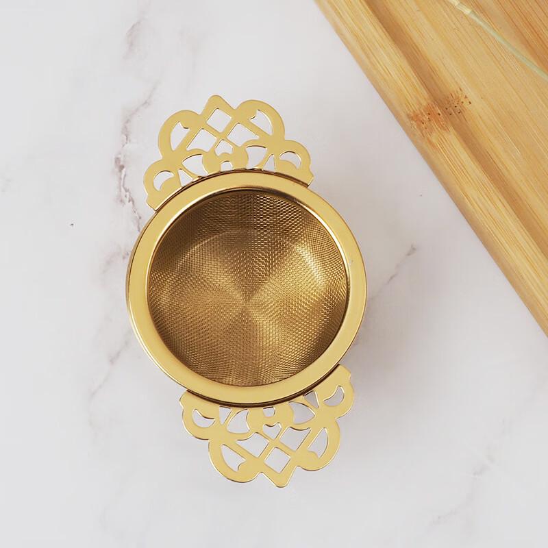 Pabei Stainless Steel Lace Tea Strainer Set