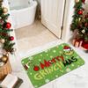 Merry Christmas Bath Mat Bathroom Rug For Kids Non- Absorbent Washable Bedside Rug Bedroom Decor Entrance Door Mat For Room