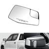 Heated Rear View Side Mirror Glass Lens with Convex Blind Spot For Chevrolet Silverado GMC Sierra 1500 2019 2020 2026 2026 2026