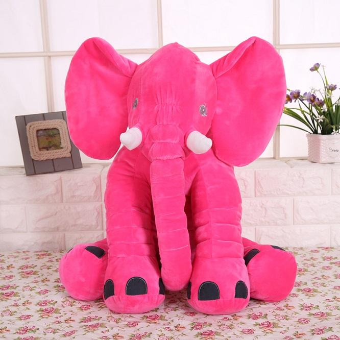 Elefant Plüschkissen 40/60cm Säugling Weich Zum Schlafen Stofftiere Spielzeug Baby's Spielkamerad Geschenke Für Kinder Spielzeug Geschenke 40cm