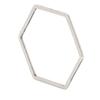 30Pcs   Shaped Hollow Resin Frame Stainless Steel Open Bezel Hollow Pendants Mold for