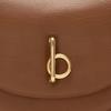 Burberry Rocking Horse Adjustable Leather Shoulder Strap B-Type Closure Calfskin Crossbody Bag Small Women Bags Light-Brown 80972241