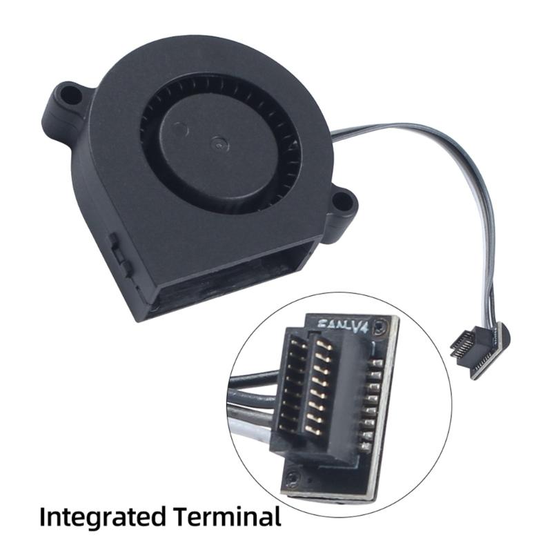 50x50x15mm Low Noise 3D Printer Hotend Cooling Fan Heat Dissipation Installation Accessories for P1P/P1S 3D Printer