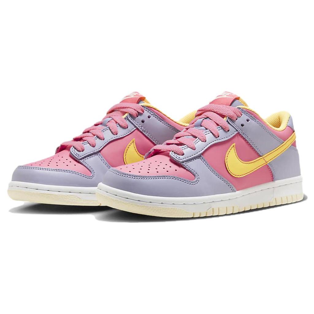 New Nike Dunk Low Pink Purple Laser Orange GS DH9765-500