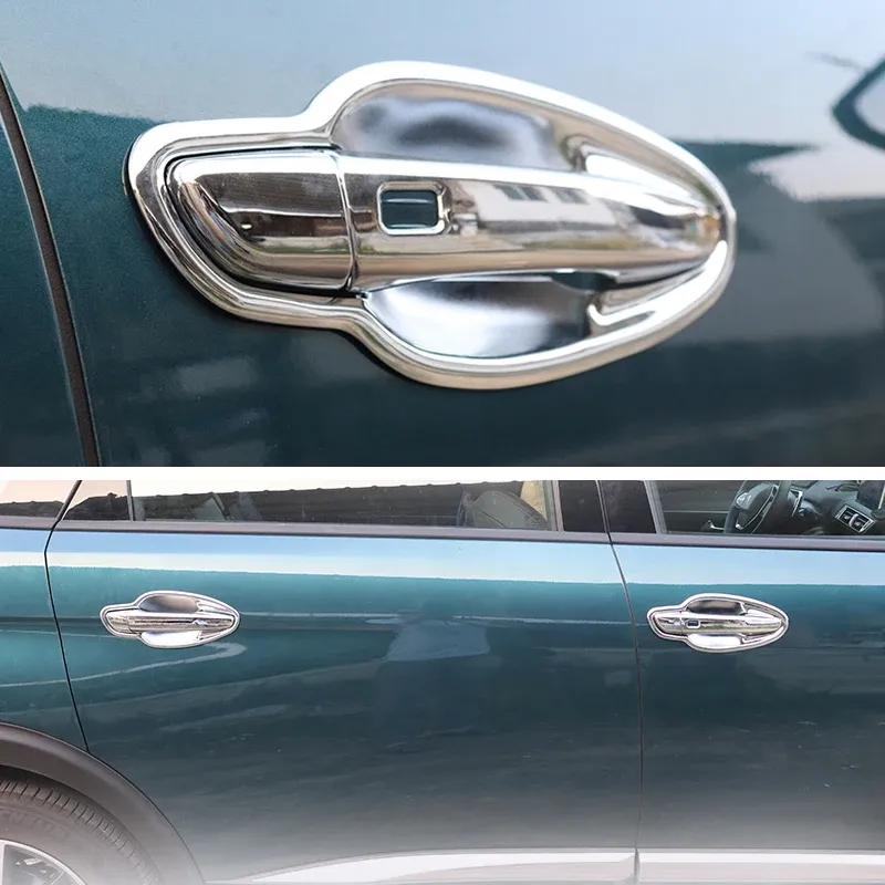 Car Door Handle Door Bowl Protector Cover For Peugeot 3008 GT 2017 2018      3008GT MK2 Hybrid Accessories