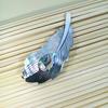 Shell Geometric Brooch With Inlay For Fashion Casual And Gift Giving