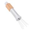 Needle Type Coffee Distributor Pressing Retractable Needle Coffee Powder Stirring Tool with 8 Replaceable Needles for